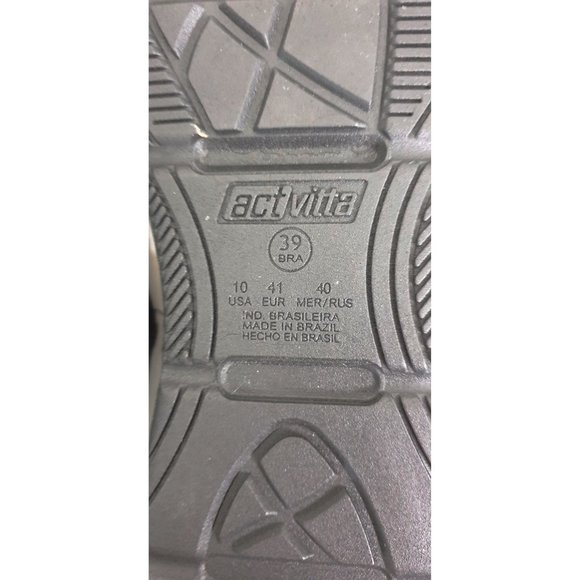 Activitta comfortable cushioned active casual black shoes - size AU10 - US10 - - Picture 6 of 7